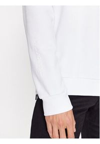 Karl Lagerfeld - KARL LAGERFELD Bluza 705032 534910 Biały Regular Fit. Typ kołnierza: dekolt w karo. Kolor: biały. Materiał: bawełna