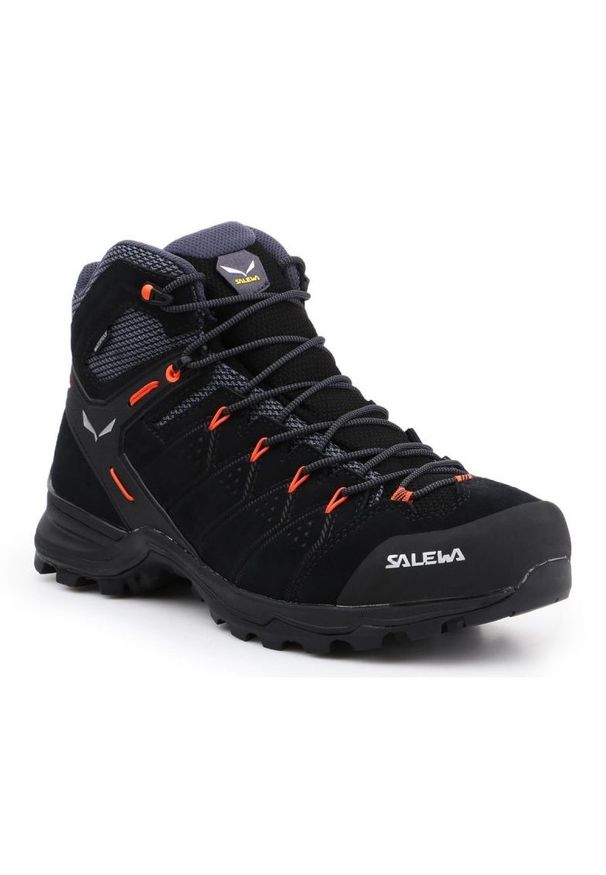 Buty Salewa Ms Alp Mate Mid Wp M 61384-0996 czarne. Kolor: czarny