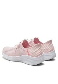 skechers - Skechers Sneakersy Ultra Flex 3.0-Brilliant Path 149710/LTPK Różowy. Kolor: różowy. Materiał: mesh, materiał #3
