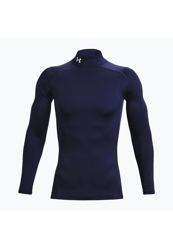 Under Armour - Longsleeve Carpatree Dopamine Buzz Seamless. Kolor: niebieski. Długość rękawa: długi rękaw. Sport: fitness