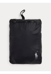 Polo Ralph Lauren Kurtka bomber 710949961002 Czarny Regular Fit. Typ kołnierza: polo. Kolor: czarny. Materiał: syntetyk