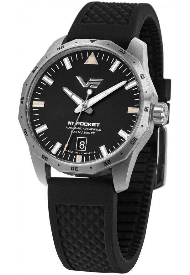 Zegarek Vostok Europe Zegarek męski Vostok Europe NH35A-125A747SB czarny. Kolor: czarny