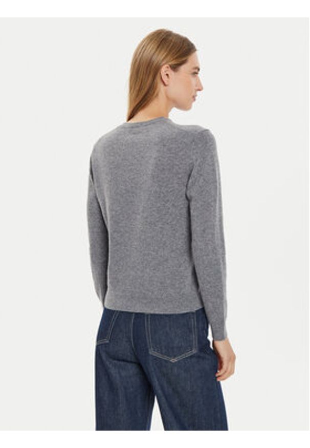 United Colors of Benetton - United Colors Of Benetton Sweter 1002D1K01 Szary Regular Fit. Kolor: szary. Materiał: wełna