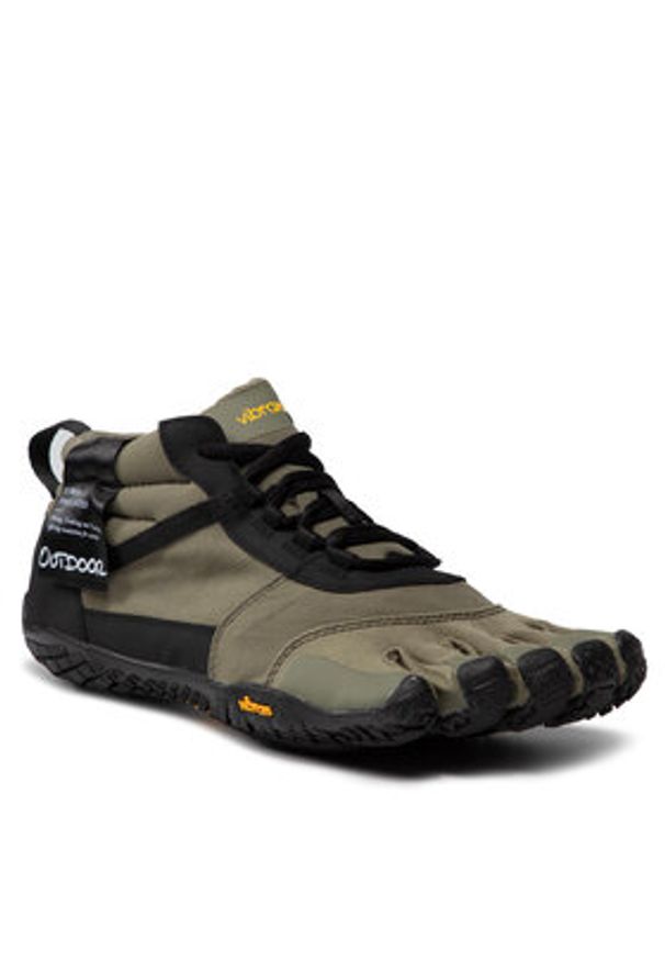 Vibram Fivefingers Trekkingi V-Trek Insulated 20M7803 Zielony. Kolor: zielony. Materiał: materiał. Model: Vibram FiveFingers. Sport: turystyka piesza
