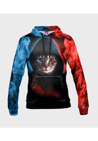 MegaKoszulki - Bluza damska fullprint z kapturem Hacker Cat. Typ kołnierza: kaptur. Materiał: dzianina, dresówka #1