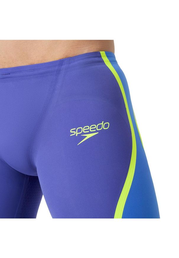 Strój startowy pływacki męski Speedo Lzr Intent 2.0. Kolor: zielony, wielokolorowy, fioletowy
