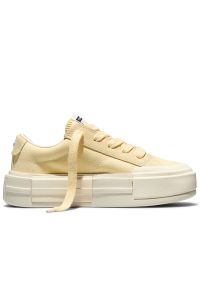 Buty damskie Converse Chuck Taylor All Star Cruise A16051C - żółte. Zapięcie: sznurówki. Kolor: żółty. Materiał: skóra. Szerokość cholewki: normalna. Styl: klasyczny, elegancki #1