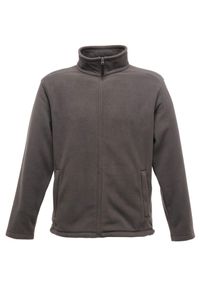 Regatta - Męski Polar Z Suwakiem Thor 3. Kolor: szary. Materiał: polar. Sezon: zima. Styl: sportowy. Sport: turystyka piesza #1