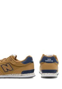 New Balance Sneakersy GC515DH Żółty. Kolor: żółty. Materiał: materiał #6
