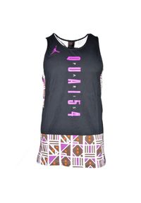 Koszulka męska Jordan Legacy Quai 54 Tank Top. Kolor: czarny. Sport: koszykówka