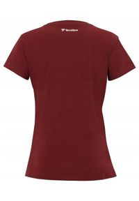TECNIFIBRE - Koszulka tenisowa T-shirt dziecięca Tecnifibre Club Cotton Tee. Kolor: czerwony, biały, wielokolorowy. Sport: tenis