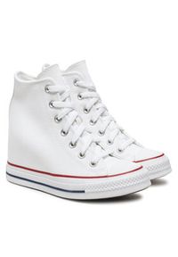 Converse Trampki Chuck Taylor All Star Wedge Platform A11908C Biały. Kolor: biały. Materiał: materiał. Obcas: na platformie #2
