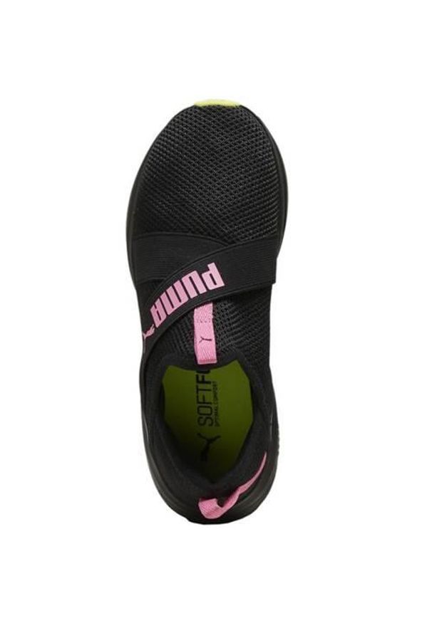 Buty do chodzenia damskie Puma 37960604. Zapięcie: bez zapięcia. Kolor: czarny, wielokolorowy. Materiał: syntetyk, tkanina, materiał. Szerokość cholewki: normalna. Sport: turystyka piesza