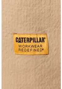 CATerpillar - Caterpillar - Koszula. Okazja: na co dzień. Kolor: beżowy. Długość rękawa: długi rękaw. Długość: długie. Styl: casual #2