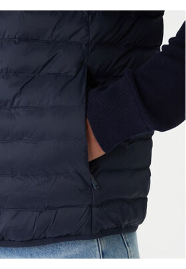 Calvin Klein Kamizelka LV04LC509G Granatowy Regular Fit. Kolor: niebieski. Materiał: syntetyk