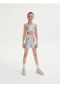 Reserved - Sportowy top na ramiączkach - wielobarwny. Materiał: dzianina. Długość rękawa: na ramiączkach. Styl: sportowy #1