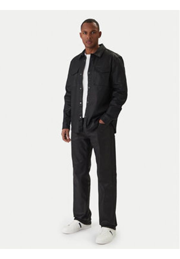 Guess Jeansy M6RAR7 D6460 Czarny Regular Fit. Kolor: czarny