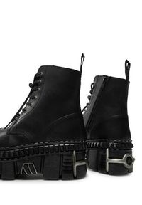 NEW ROCK Glany M-WALL083CCT-S9 Czarny. Kolor: czarny. Materiał: skóra. Styl: rockowy #4