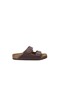Klapki turystyczne uniseks Birkenstock Arizona 53 Habana. Kolor: niebieski, brązowy. Materiał: guma, materiał, syntetyk