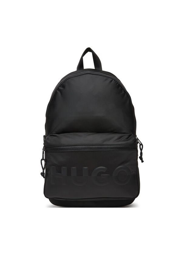 Hugo - HUGO Plecak Nosh 50547114 Czarny. Kolor: czarny. Materiał: materiał