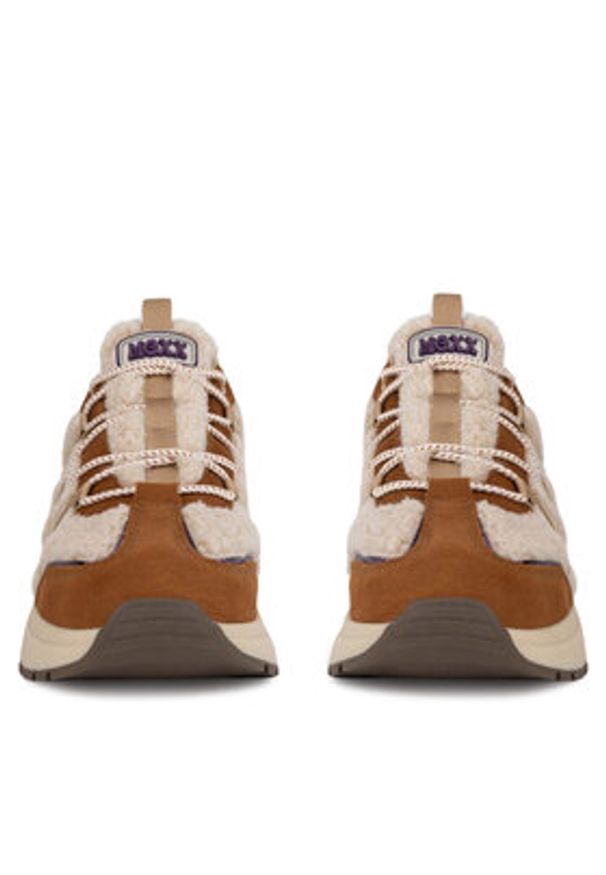 MEXX Sneakersy MI001009243W Brązowy. Kolor: brązowy. Materiał: materiał