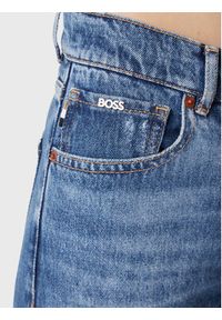 BOSS - Boss Jeansy 50481785 Niebieski Straight Fit. Kolor: niebieski