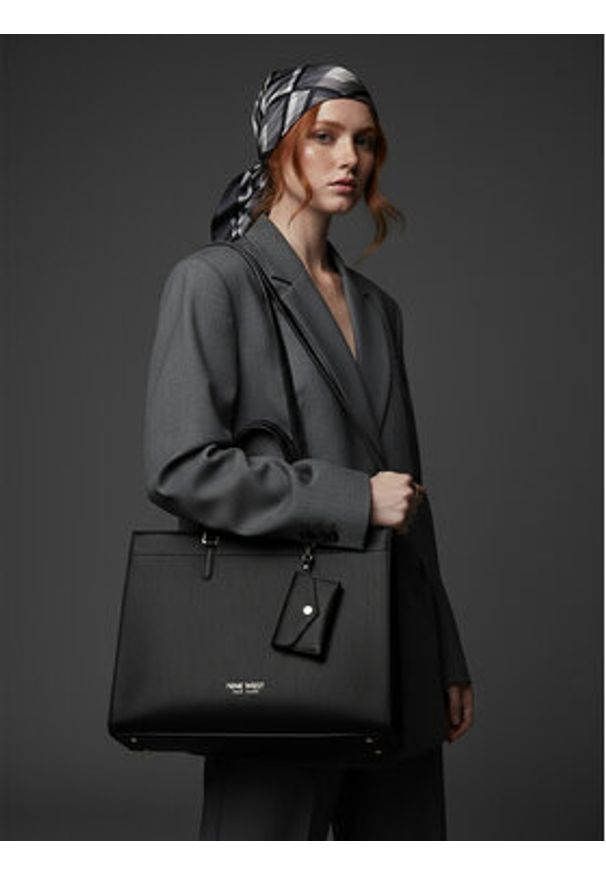 Nine West Torebka CEO-Vellor-LDA8459 Czarny. Kolor: czarny