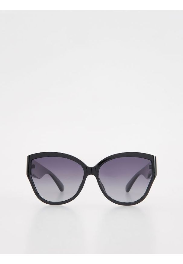 Reserved - Okulary przeciwsłoneczne z polaryzacją - czarny. Kolor: czarny