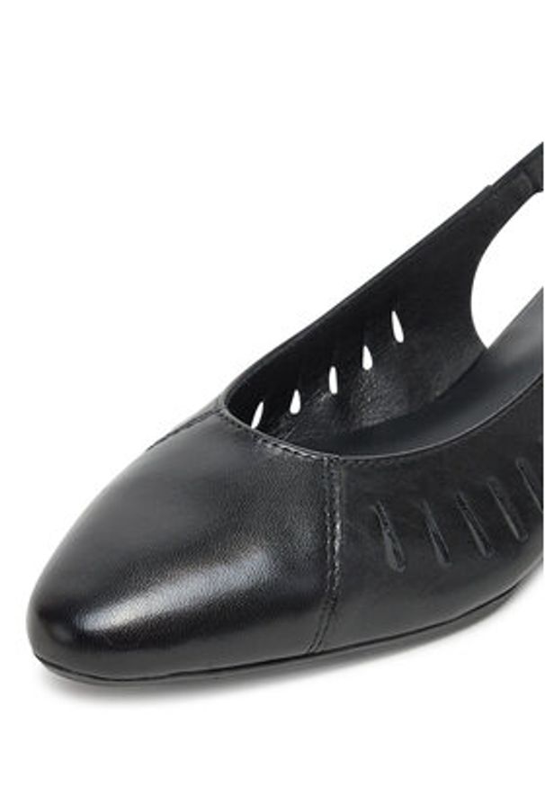 Lasocki Baleriny RST-KOLETTA-15 Czarny. Kolor: czarny. Materiał: skóra