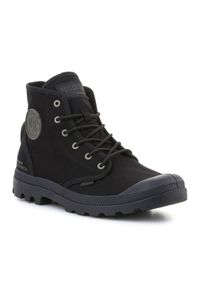 Buty Palladium Pampa Hi Htg Supply U 77356-001M czarne. Kolor: czarny. Materiał: materiał, bawełna, syntetyk, guma. Styl: elegancki #1