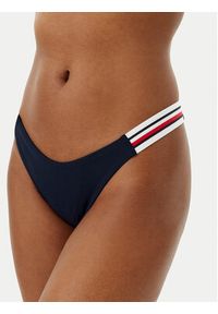 TOMMY HILFIGER - Tommy Hilfiger Dół od bikini UW0UW05828 Granatowy. Kolor: niebieski. Materiał: syntetyk #3