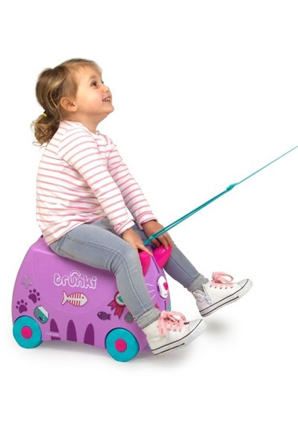 Trunki Kotek Cassie TRU-0322. Materiał: guma. Styl: wakacyjny, młodzieżowy
