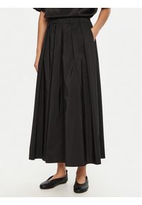 Weekend Max Mara Spódnica trapezowa Curvato 2515101011 Czarny Regular Fit. Kolor: czarny. Materiał: syntetyk, bawełna