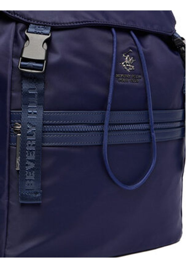 Beverly Hills Polo Club Plecak C-BHPC-B-006-08 Granatowy. Kolor: niebieski. Materiał: poliester