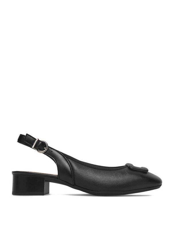 Czółenka Rieker. Kolor: czarny