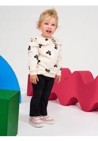 Sinsay - Bluza o szerszym kroju z kołnierzykiem - kremowy. Kolor: kremowy #1