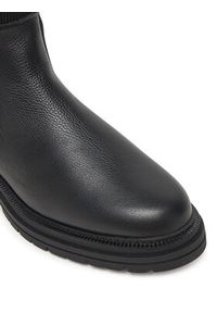 TOMMY HILFIGER - Tommy Hilfiger Sztyblety FW0FW08771 Czarny. Kolor: czarny. Materiał: skóra #6