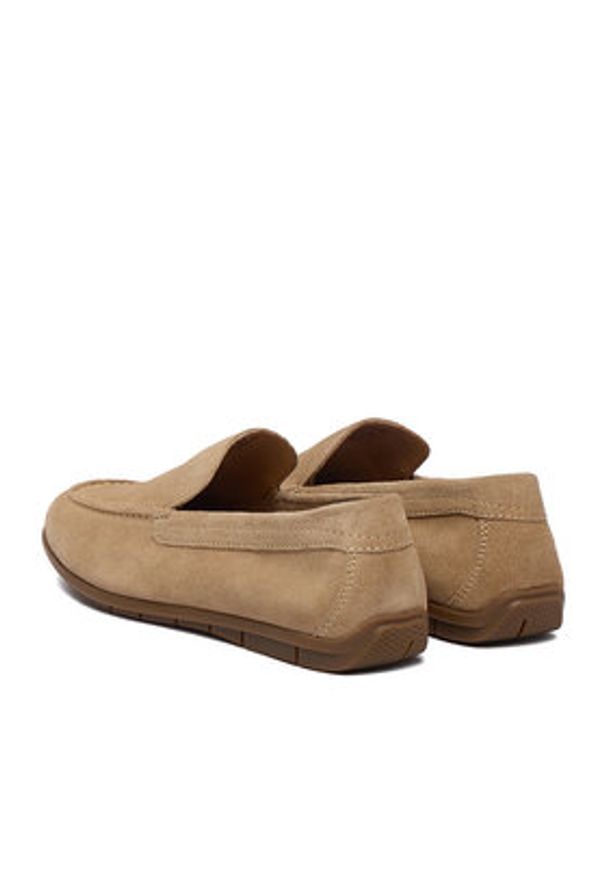 Lasocki Mokasyny CEO-ROMI-01 MI08 Beżowy. Kolor: beżowy. Materiał: zamsz, skóra