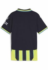 Puma - Młodzieżowa koszulka wyjazdowa Manchester City 24/25 PUMA. Kolor: żółty, wielokolorowy, niebieski