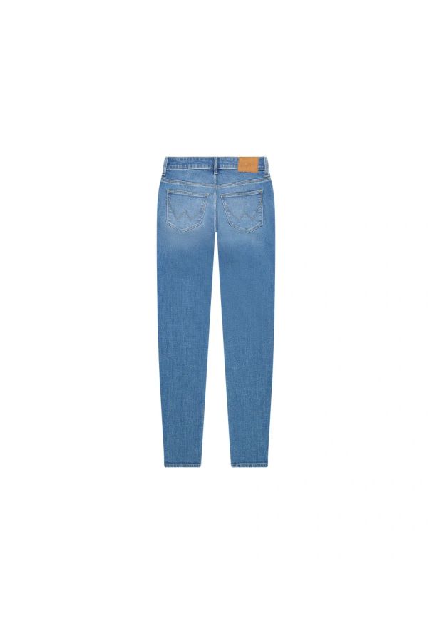 Wrangler - DAMSKIE SPODNIE WRANGLER SKINNY WHISPERING WAVES 112362298