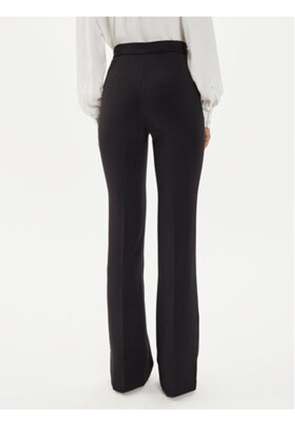 Elisabetta Franchi Spodnie materiałowe PA-030-46E2-V250 Czarny Regular Fit. Kolor: czarny. Materiał: syntetyk