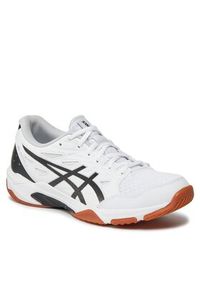 Asics Buty halowe Gel-Rocket 11 1071A091 Biały. Kolor: biały. Materiał: materiał
