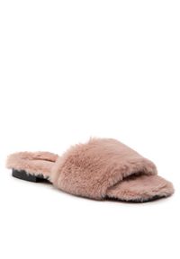 Hugo Klapki Lola Slipper 50466504 10240692 01 Różowy. Kolor: różowy. Materiał: materiał #4