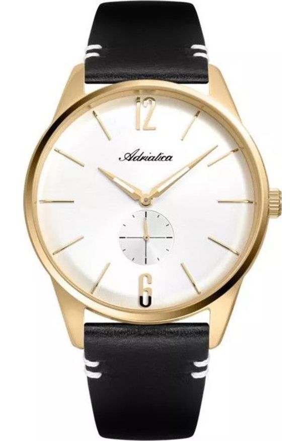 Zegarek męski Adriatica A8264.1253QXL czarny. Kolor: czarny