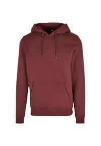 BUILD YOUR BRAND - Organiczna Bluza Z Kapturem Unisex Dla Dorosłych. Typ kołnierza: kaptur. Kolor: różowy