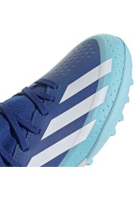 Adidas - Buty piłkarskie adidas X Crazyfast.3 Tf Jr IE1569 niebieskie. Zapięcie: sznurówki. Kolor: niebieski. Materiał: guma, syntetyk. Sport: piłka nożna