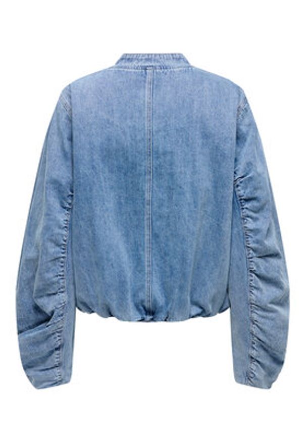 only - ONLY Kurtka jeansowa Niki 15362884 Niebieski Relaxed Fit. Kolor: niebieski. Materiał: bawełna