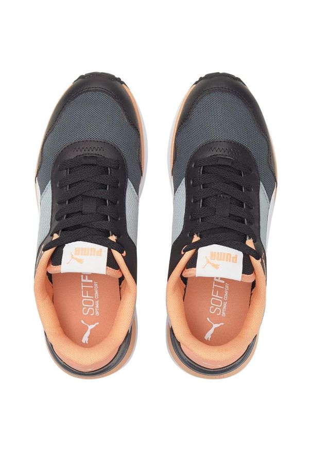 Buty do chodzenia dla dzieci Puma R78 Voyage. Kolor: szary. Materiał: guma, materiał, syntetyk, tkanina. Sport: turystyka piesza