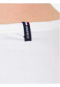 Le Coq Sportif T-Shirt 2310546 Biały Regular Fit. Kolor: biały. Materiał: bawełna #5