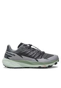 salomon - Salomon Buty do biegania Thundercross L47560800 Szary. Kolor: szary. Materiał: materiał